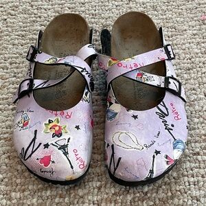Berkinstock “Paris Retro” Strappy Clogs